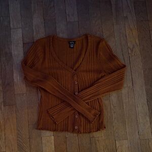 Hollister Women's Warm Brown Cardigan